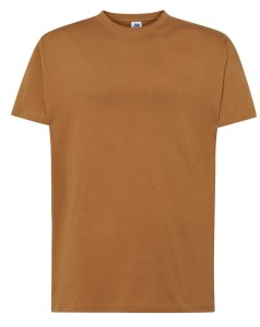 Koszulka Męska Bawełniana JHK -Brązowa