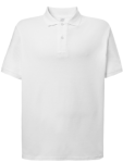 Koszulka POLO męska JHK -Biała