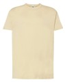 0feea7abd70221539ce7b2f9331b16d6_Koszulka Męska kolor- Kremowa JHK TSRA 150 REGULAR T-SHIRT.Wzmocniony lycrą ściągacz. Gramatura:155g i 100% bawełna. Dostępne na www.koszulkisuper.com