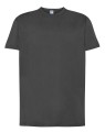 c9ba0f4f884674e0067d5650aa863964_Koszulka Męska kolor- Grafitowa JHK TSRA 150 REGULAR T-SHIRT.Wzmocniony lycrą ściągacz. Gramatura:155g i 100% bawełna. Dostępne na www.koszulkisuper.com