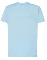 d1a764dab15190d597b2964d2ae1809e_Koszulka Męska kolor-Błękitny JHK TSRA 150 REGULAR T-SHIRT.Wzmocniony lycrą ściągacz. Gramatura:155g i 100% bawełna. Dostępne na www.koszulkisuper.com