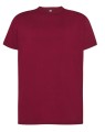 aed8878bbebcf991a3704cf850ae61d3_Koszulka Męska kolor-Bordowy JHK TSRA 150 REGULAR T-SHIRT.Wzmocniony lycrą ściągacz. Gramatura:155g i 100% bawełna. Dostępne na www.koszulkisuper.com
