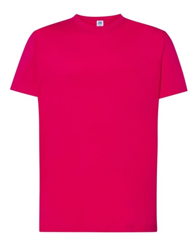 fd5f93b33b79f73b8a04f39fbe556e60_Koszulka Męska kolor-Malinowy JHK TSRA 150 REGULAR T-SHIRT.Wzmocniony lycrą ściągacz. Gramatura:155g i 100% bawełna. Dostępne na www.koszulkisuper.com