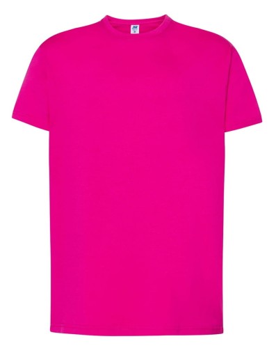 511d8f0e66025d751b489bf6d89795e0_ Koszulka Męska kolor-Fuksja JHK TSRA 150 REGULAR T-SHIRT.Wzmocniony lycrą ściągacz. Gramatura:155g i 100% bawełna. Dostępne na www.koszulkisuper.com