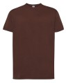 168d909cbd0b0b82762ada76153e3008_Koszulka Męska kolor- Czekoladowa JHK TSRA 150 REGULAR T-SHIRT.Wzmocniony lycrą ściągacz. Gramatura:155g i 100% bawełna. Dostępne na www.koszulkisuper.com