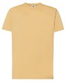 a0a475979a2891a919942804219471f1_Koszulka Męska kolor- Piaskowa JHK TSRA 150 REGULAR T-SHIRT.Wzmocniony lycrą ściągacz. Gramatura:155g i 100% bawełna. Dostępne na www.koszulkisuper.com