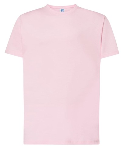 d1900557528a322bdb9be1e1ed8622f6_Koszulka Męska kolor- Różowa JHK TSRA 150 REGULAR T-SHIRT.Wzmocniony lycrą ściągacz. Gramatura:155g i 100% bawełna. Dostępne na www.koszulkisuper.com