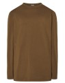 Koszulka męska kolor- Khaki z długim rękawem  JHK TSRA 150 LS  100% bawełna.Gramatura 160gBrak bocznych szwów. Podwójne przeszycia na ramionach i u dołu. Taśma wzmacniająca od ramienia do ramienia. Dostępne na www.koszulkisuper.com .