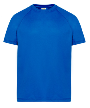Koszulka męska sportowa Niebieska JHK TSUA SPOR RB.png