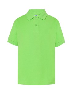 Dziecięca Koszulka POLO JHK - Limonka