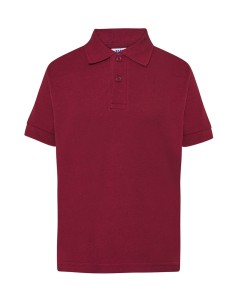 Dziecięca Koszulka POLO JHK - Burgundy