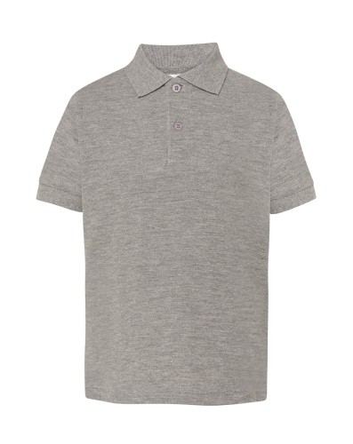 6297ee0c2955c42d5ea364d39f31b250_Dziecięca koszulka polo JHK PKID 210 GM- Szara