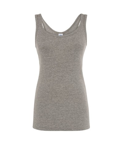 d90c704462fc3321d7646750b90fd4f7_t-shirt damski z ramiączkami JHK TSUL VCTR GM -Szary melanż