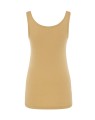 8d50a19cbdf425218dc54ddf05a40640_t-shirt damski z ramiączkami JHK TSUL VCTR SA -Piaskowy