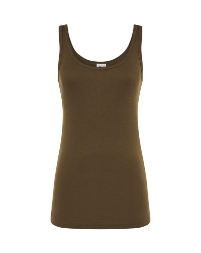 acf7bfd087fee324a351a416102b012e_t-shirt damski z ramiączkami JHK TSUL VCTR KH -Khaki