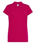Koszulka Damska POLO JHK -Fuksja