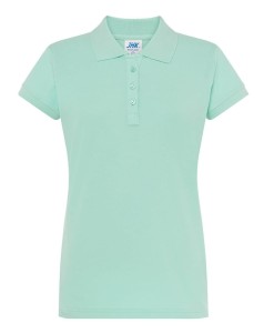 Koszulka Damska POLO JHK - Miętowa