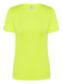 KOSZULKA SPORTOWA DAMSKA_SPORT LADY SYF.png_JHK TSUL SPOR SYF_Gold Fluor