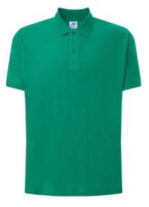 Koszulka POLO  męska JHK - Zielona