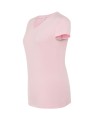 2477650d5bc42f68d0073a52c39d5620 _Koszulka damska bawełniana V-Neck JHK TSRL CMFP PK -Różowa