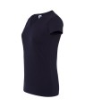 8b66f773aada457d30ec6a05e51293f5 _Koszulka damska bawełniana V-Neck JHK TSRL CMFP NY -Granatowa
