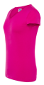 Koszulka damska bawełniana V-Neck JHK TSRL CMFP FU -Fuksja 3.png