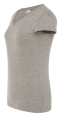 Koszulka damska bawełniana V-Neck JHK TSRL CMFP GM -Szara 3.png