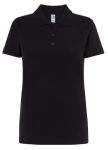 Koszulka Damska POLO JHK -Czarna