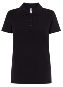 Koszulka Damska POLO JHK -Czarna