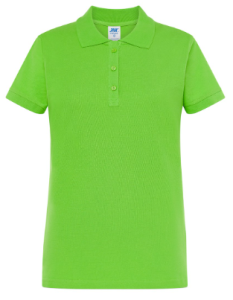 Koszulka Damska POLO JHK - Limonka