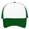 01ffd2cfb9c0ac7b80756484ec9b5195_Czapka z daszkiem z siatką -zielony/biały_CZ 5 P TRUCKER BG/WH