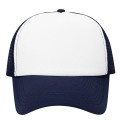 54c1a4b58d7b34556e5afa46aabe0b79_Czapka z daszkiem JHK CZ 5 P TRUCKER NY/WH z siatką -Granat/biały