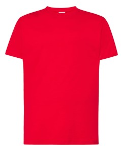 Koszulka męska JHK SLIM FIT -Czerwona