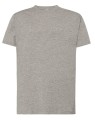 Koszulka męska Szara JHK TSUA 150 SLIM FIT T-SHIRT z krótkim rękawem o dopasowanym kroju do ciała. Gramatura ok.160g.Boczne szwy.Taśma wzmacniająca od ramienia do ramienia i 100% Bawełny niekurczliwa. Dostępne na www.koszulkisuper.com