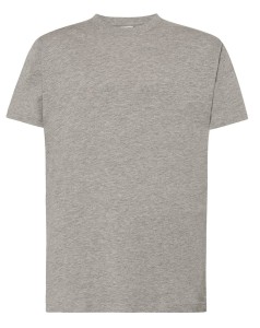Koszulka męska JHK SLIM FIT -Szara
