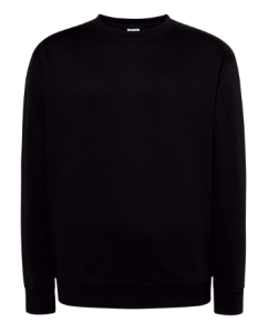 Bluza dresowa unisex Czarna JHK
