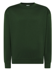 Bluza dresowa unisex Zieleń butelkowa JHK