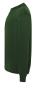 Bluza dresowa unisex SWRA 290 JHK. Gramatura: 290 ma podwójne przeszycia na szyi, mankietach i lamówce.Kolor-ZIELEŃ BUTELKOWA. Dostępne na www.koszulkisuper.com 3.png