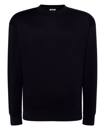 Bluza dresowa unisex SWRA 290 JHK. Gramatura: 290 ma podwójne przeszycia na szyi, mankietach i lamówce.Kolor-GRANATOWA. Dostępne na www.koszulkisuper.com     .png