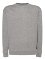 Bluza dresowa unisex SWRA 290 JHK. Gramatura: 290 ma podwójne przeszycia na szyi, mankietach i lamówce.Kolor-Szary melanż. Dostępne na www.koszulkisuper.com .png