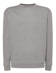 Bluza dresowa unisex Szary melanż JHK