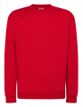 Bluza dresowa unisex SWRA 290 JHK. Gramatura: 290 ma podwójne przeszycia na szyi, mankietach i lamówce.Kolor-Czerwony. Dostępne na www.koszulkisuper.com.png