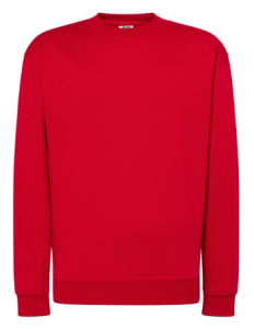Bluza dresowa unisex Czerwona JHK