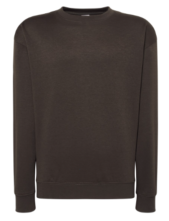 Bluza dresowa unisex SWRA 290 JHK. Gramatura: 290 ma podwójne przeszycia na szyi, mankietach i lamówce.Kolor- GRAFITOWA. Dostępne na www.koszulkisuper.com  .png