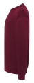Bluza dresowa unisex SWRA 290 JHK. Gramatura: 290 ma podwójne przeszycia na szyi, mankietach i lamówce.Kolor- BORDO. Dostępne na www.koszulkisuper.com 3.png