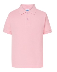 Dziecięca Koszulka POLO JHK - Różowa
