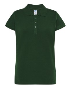 Koszulka Damska POLO JHK -Butelkowa zieleń
