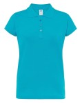 Koszulka Damska POLO JHK -Turkusowa