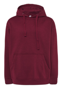 Bluza męska kangurek Bordowa JHK