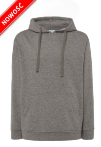Bluza męska kangurek Dark Gray Melange JHK
